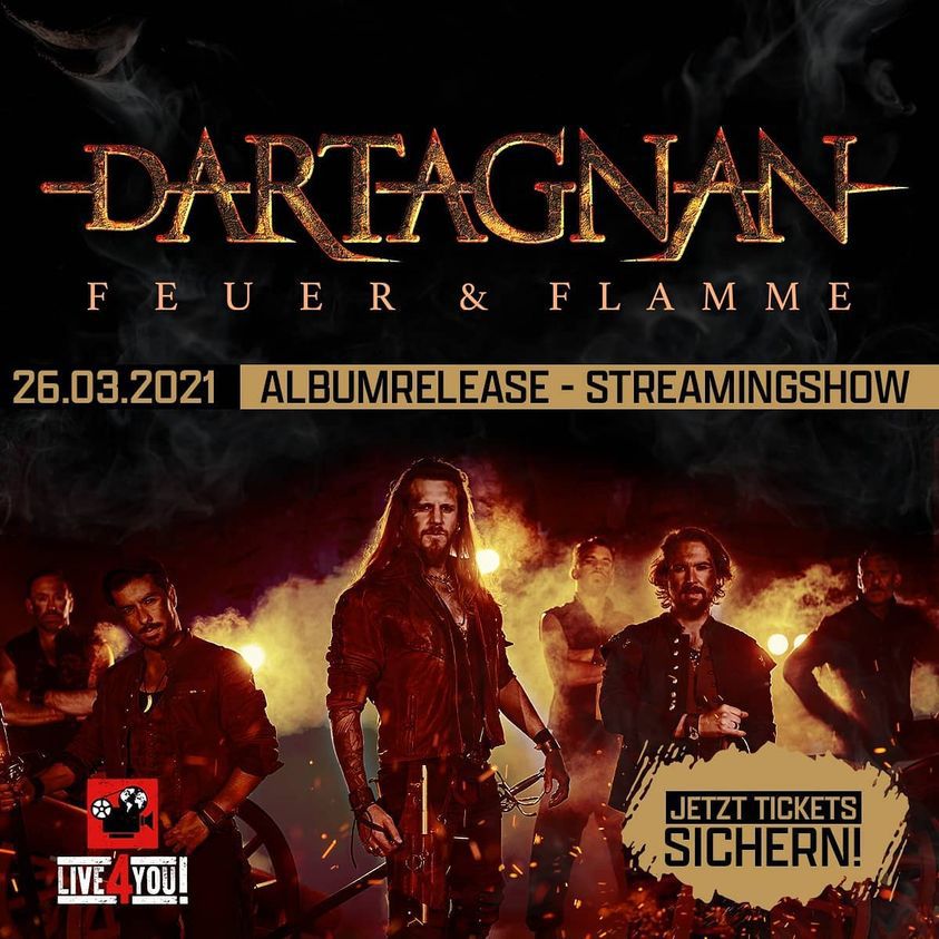 ライブBD 輸入盤 DARTAGNAN セット Feuer&Flamme CD